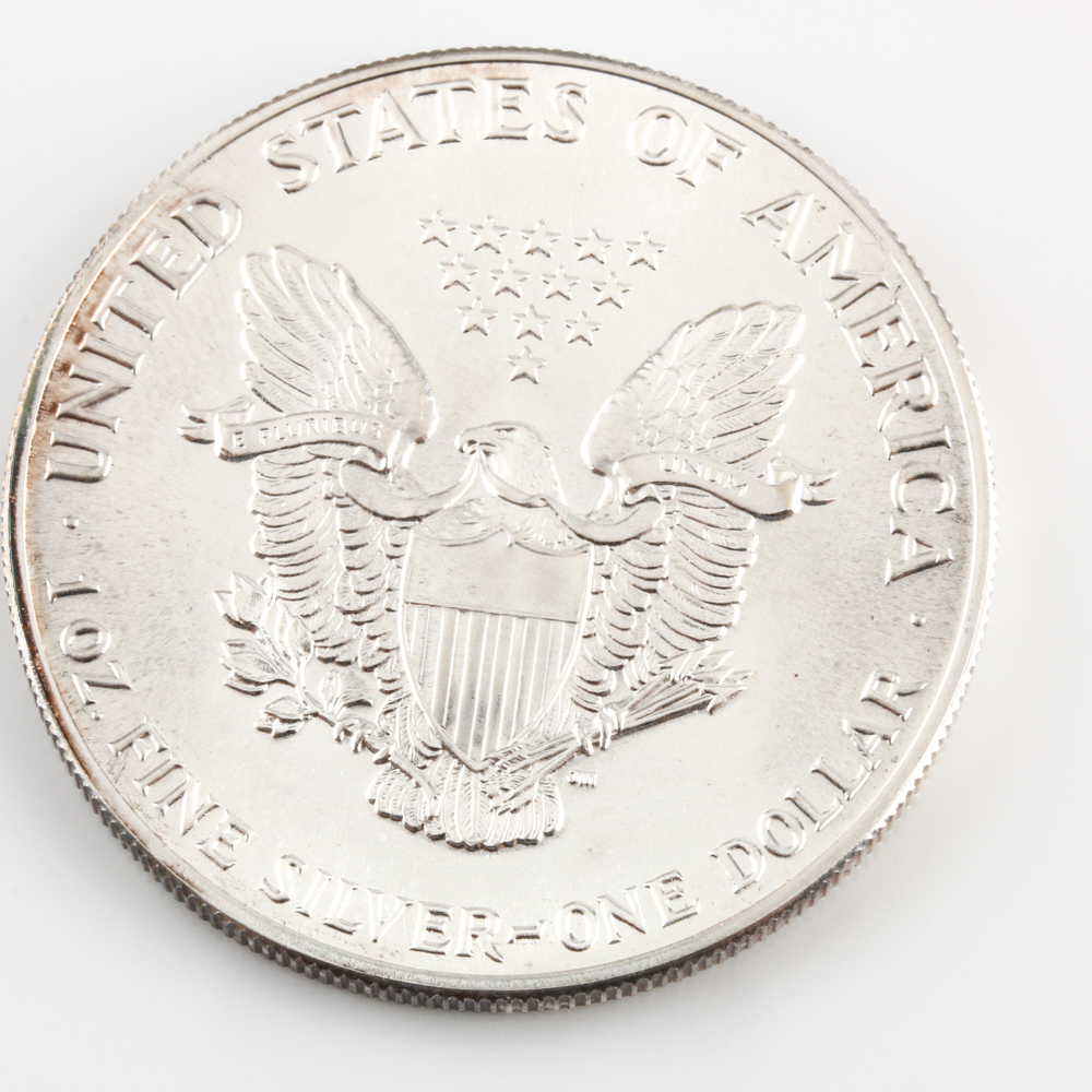 1986 Silver Eagle Dollar