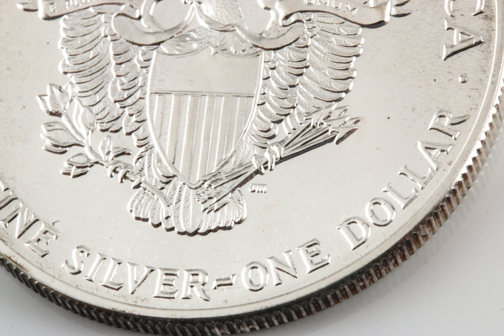 1986 Silver Eagle Dollar