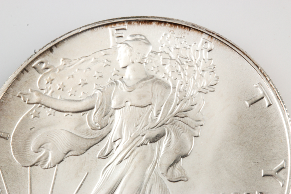 1986 Silver Eagle Dollar