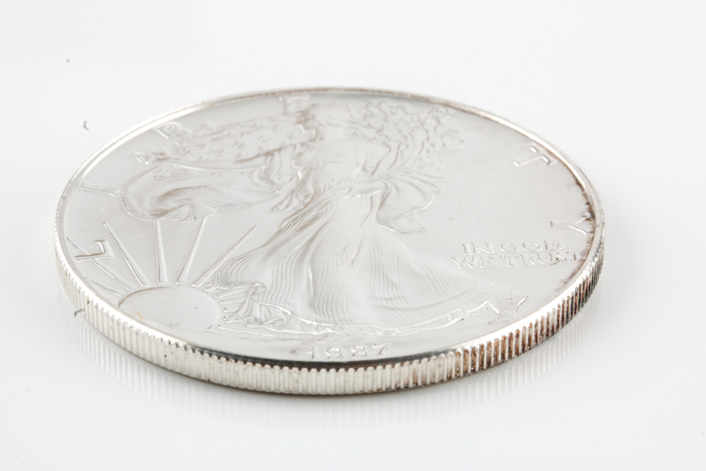 1987 Silver Eagle Dollar