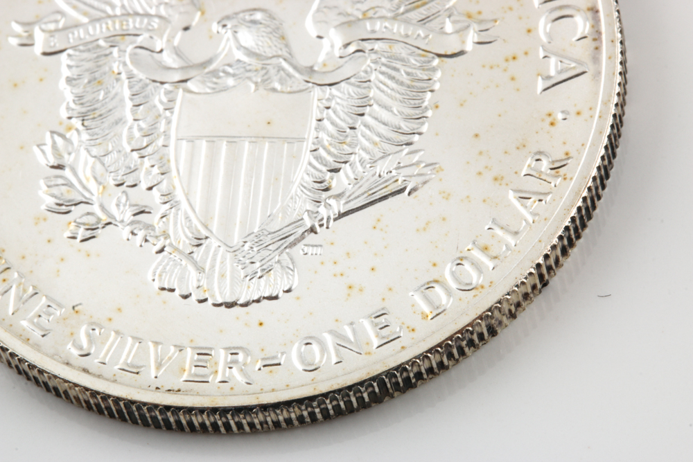 1991 Silver Eagle Dollar