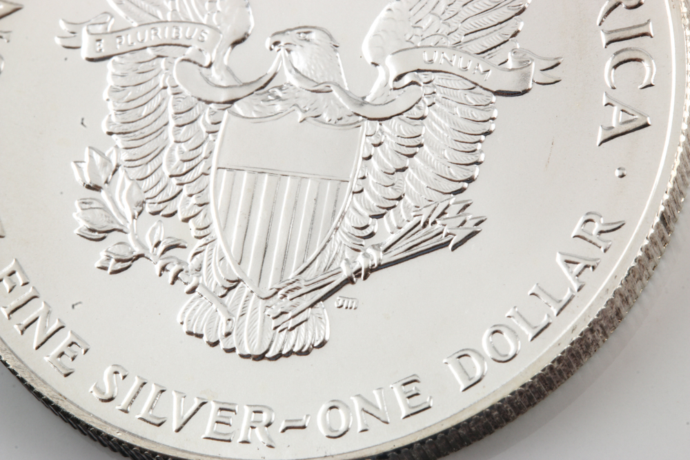 1993 Silver Eagle Dollar