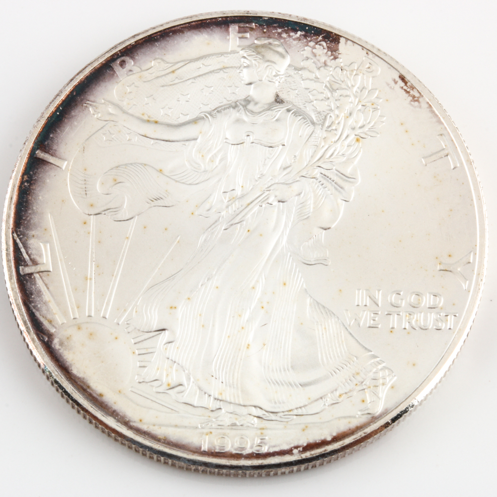 1995 Silver Eagle Dollar