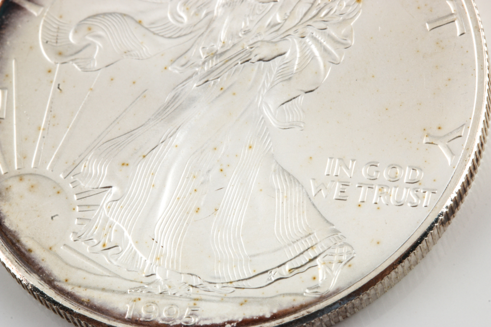 1995 Silver Eagle Dollar