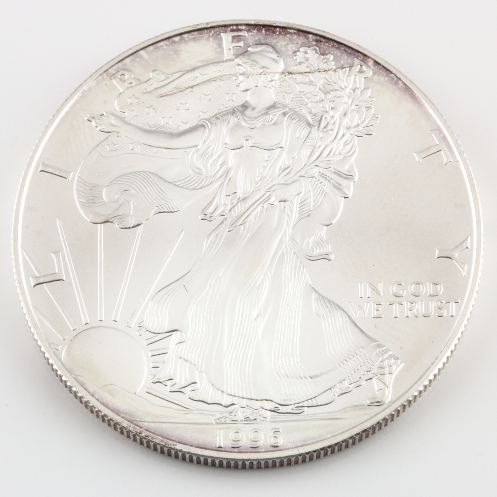 1996 Silver Eagle Dollar