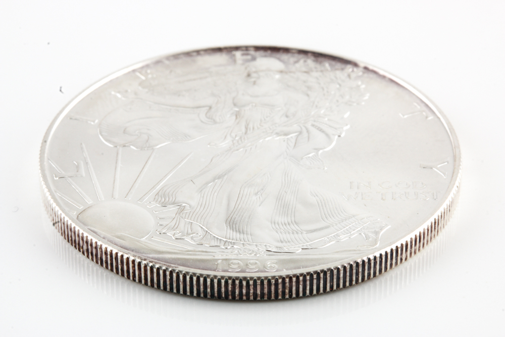 1996 Silver Eagle Dollar