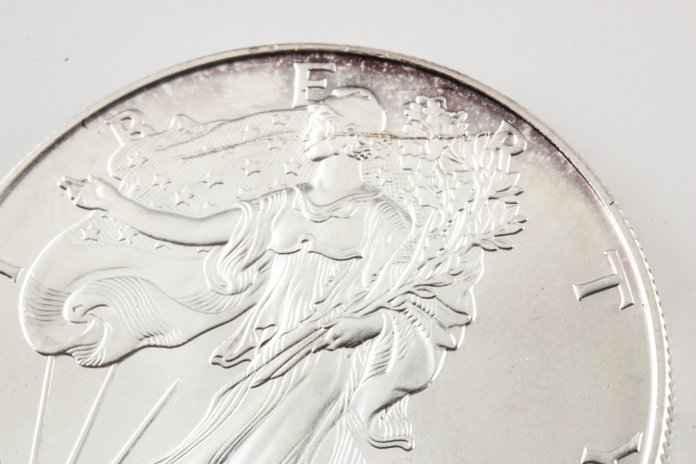 1996 Silver Eagle Dollar
