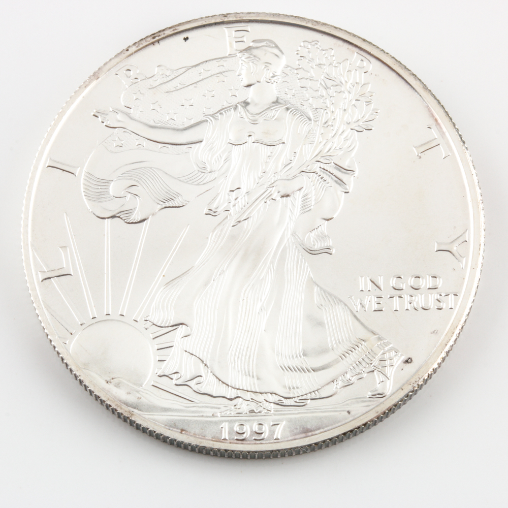 1997 Silver Eagle Dollar