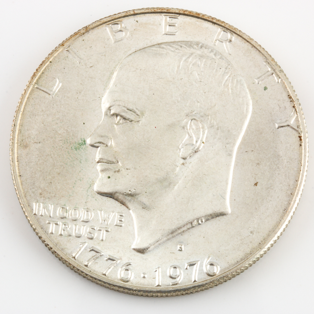 Group of (4) Eisenhower Dollars 1976-1978
