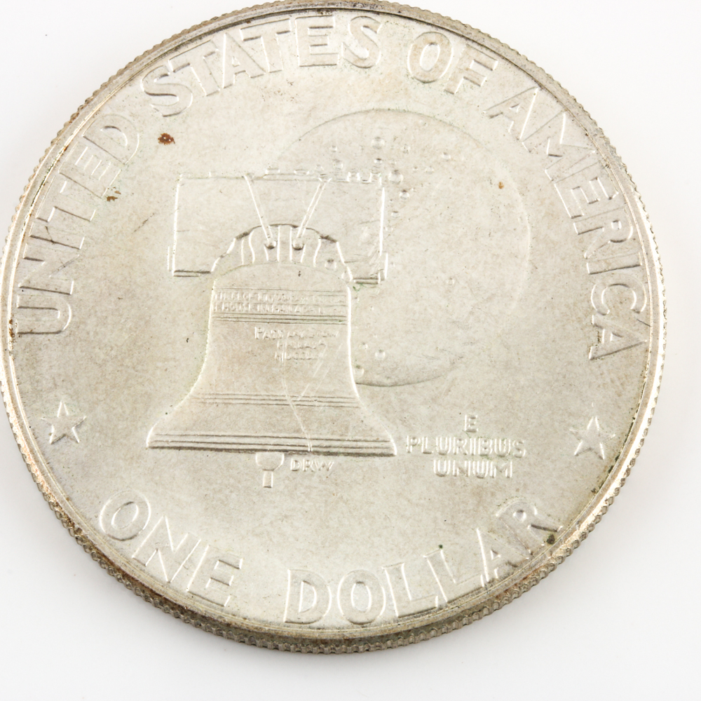 Group of (4) Eisenhower Dollars 1976-1978