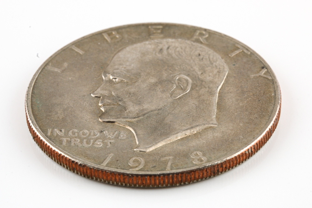 Group of (4) Eisenhower Dollars 1976-1978