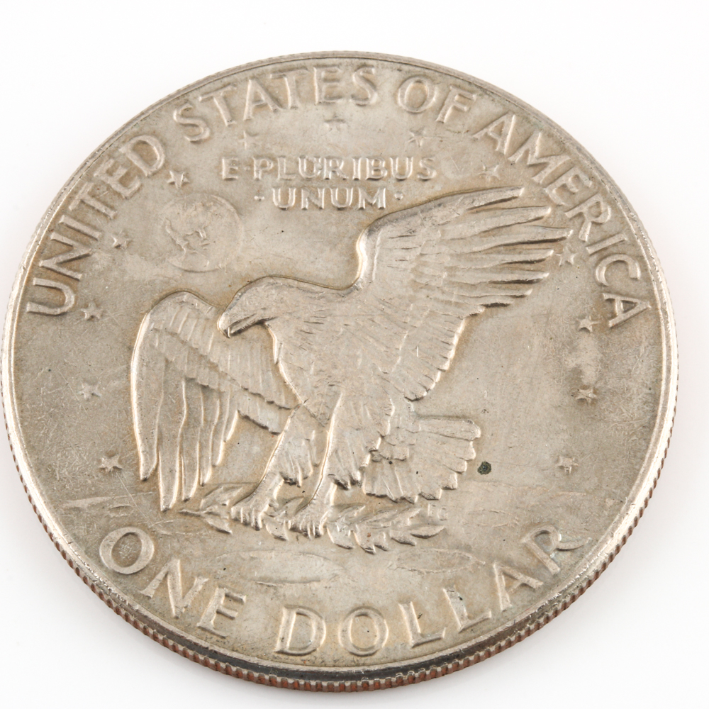 Group of (4) Eisenhower Dollars 1976-1978