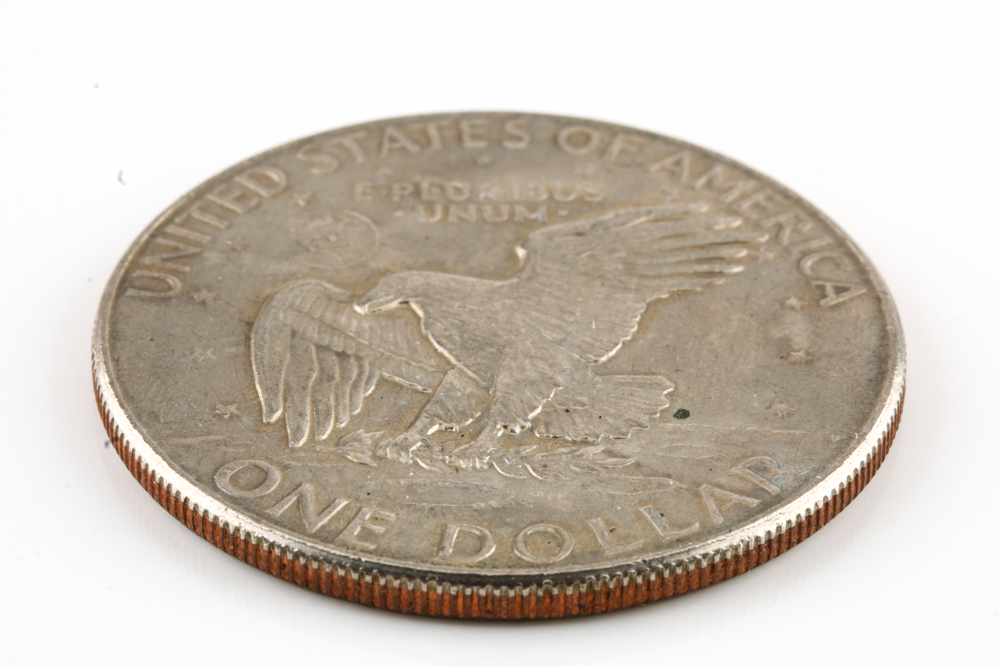 Group of (4) Eisenhower Dollars 1976-1978