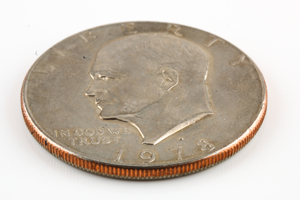 Group of (4) Eisenhower Dollars 1976-1978