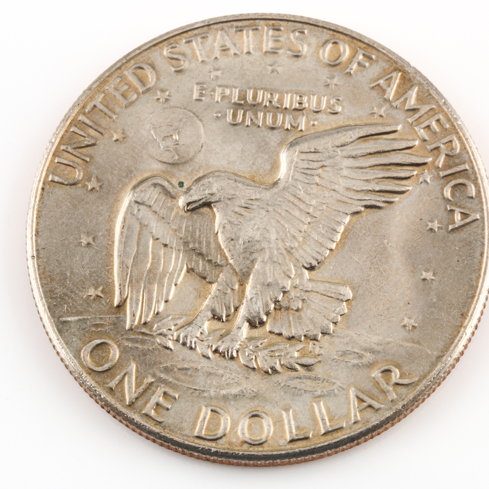 Group of (4) Eisenhower Dollars 1976-1978