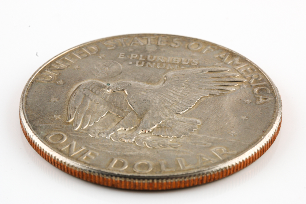 Group of (4) Eisenhower Dollars 1976-1978