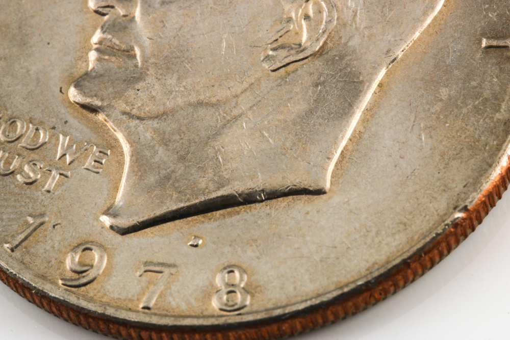 Group of (4) Eisenhower Dollars 1976-1978