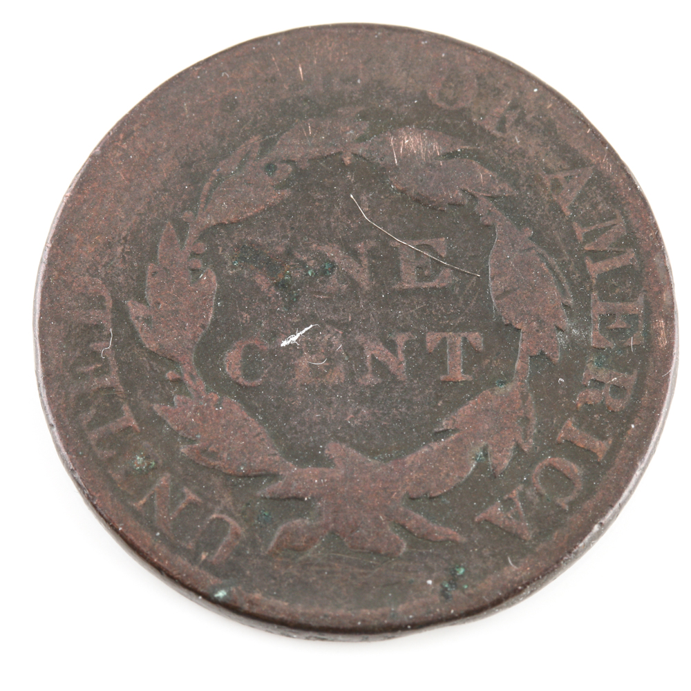 1822 Coronet Head Large Cent