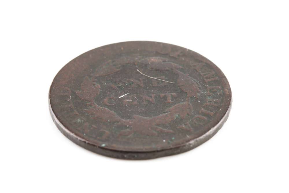 1822 Coronet Head Large Cent
