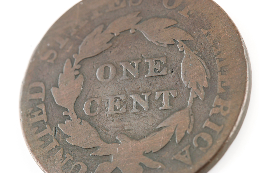 1821 Coronet Head Cent