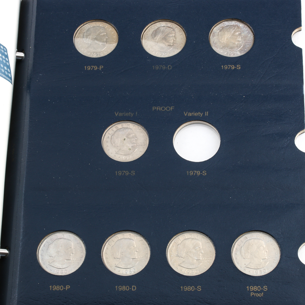 Partial Set Susan B. Anthony Dollars