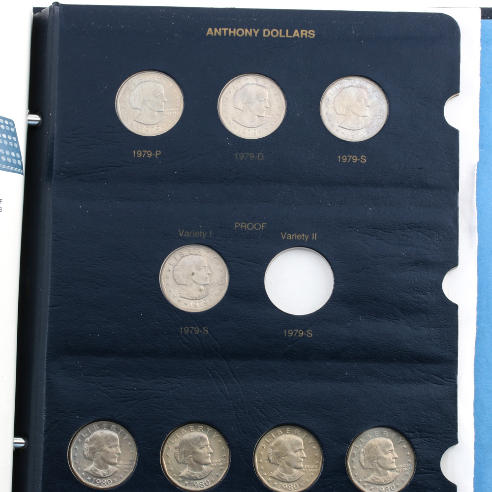 Partial Set Susan B. Anthony Dollars