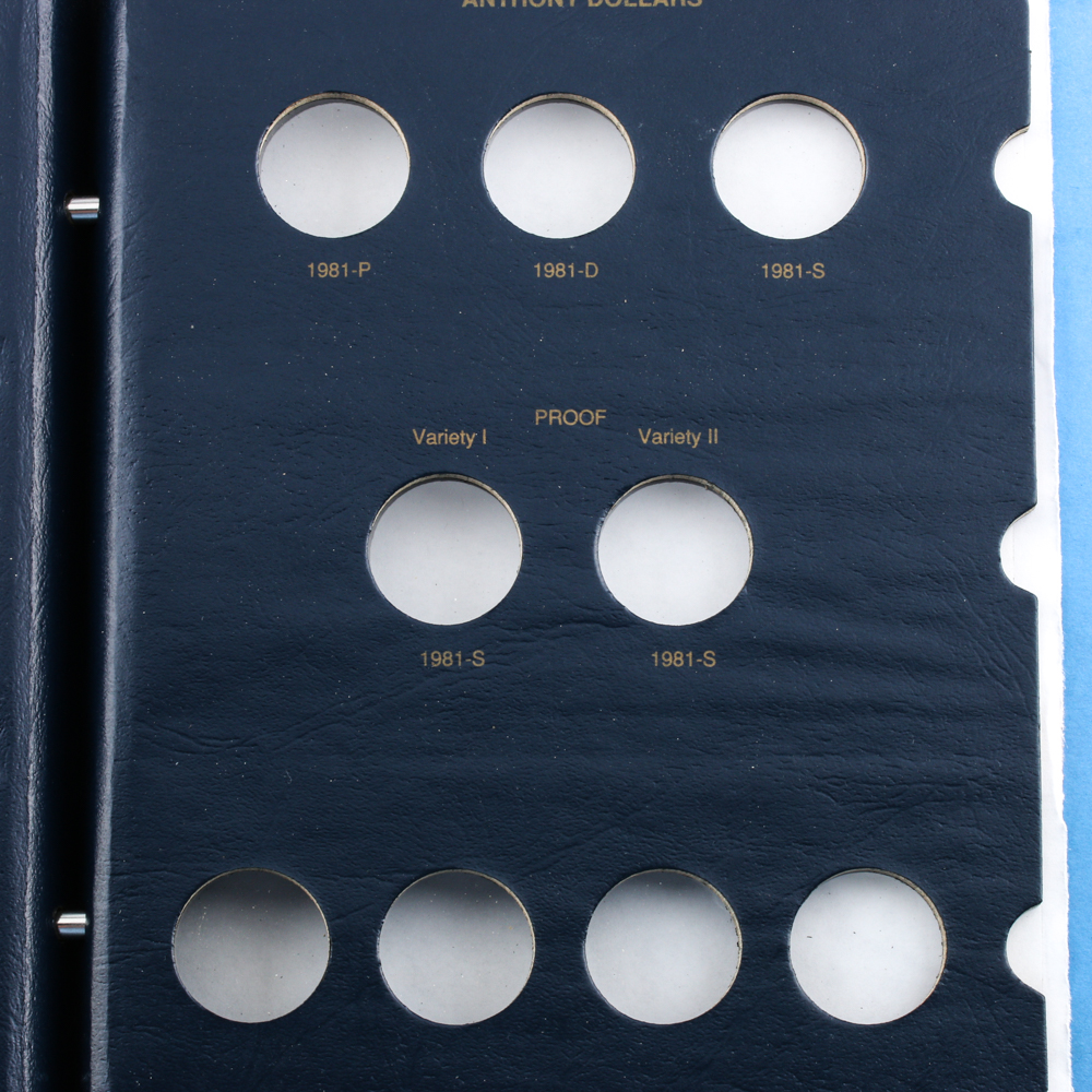 Partial Set Susan B. Anthony Dollars