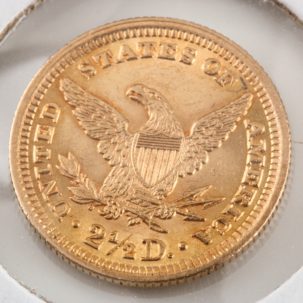 1902 $2 1/2 Liberty Gold Coin