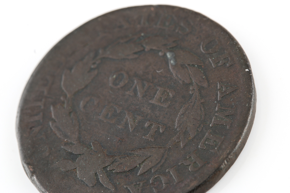 1825 Coronet Head Cent