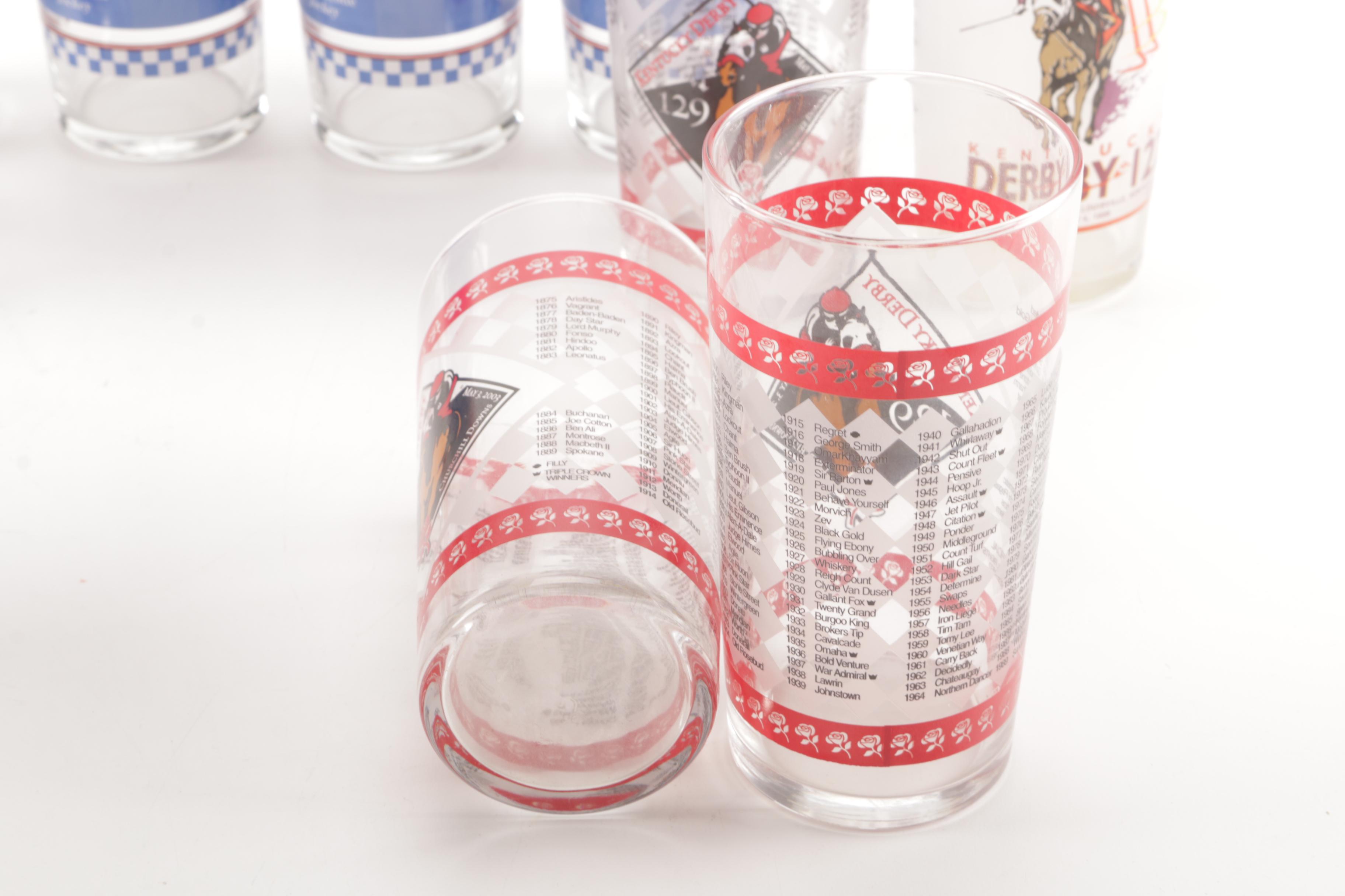 Set of Derby Glasses