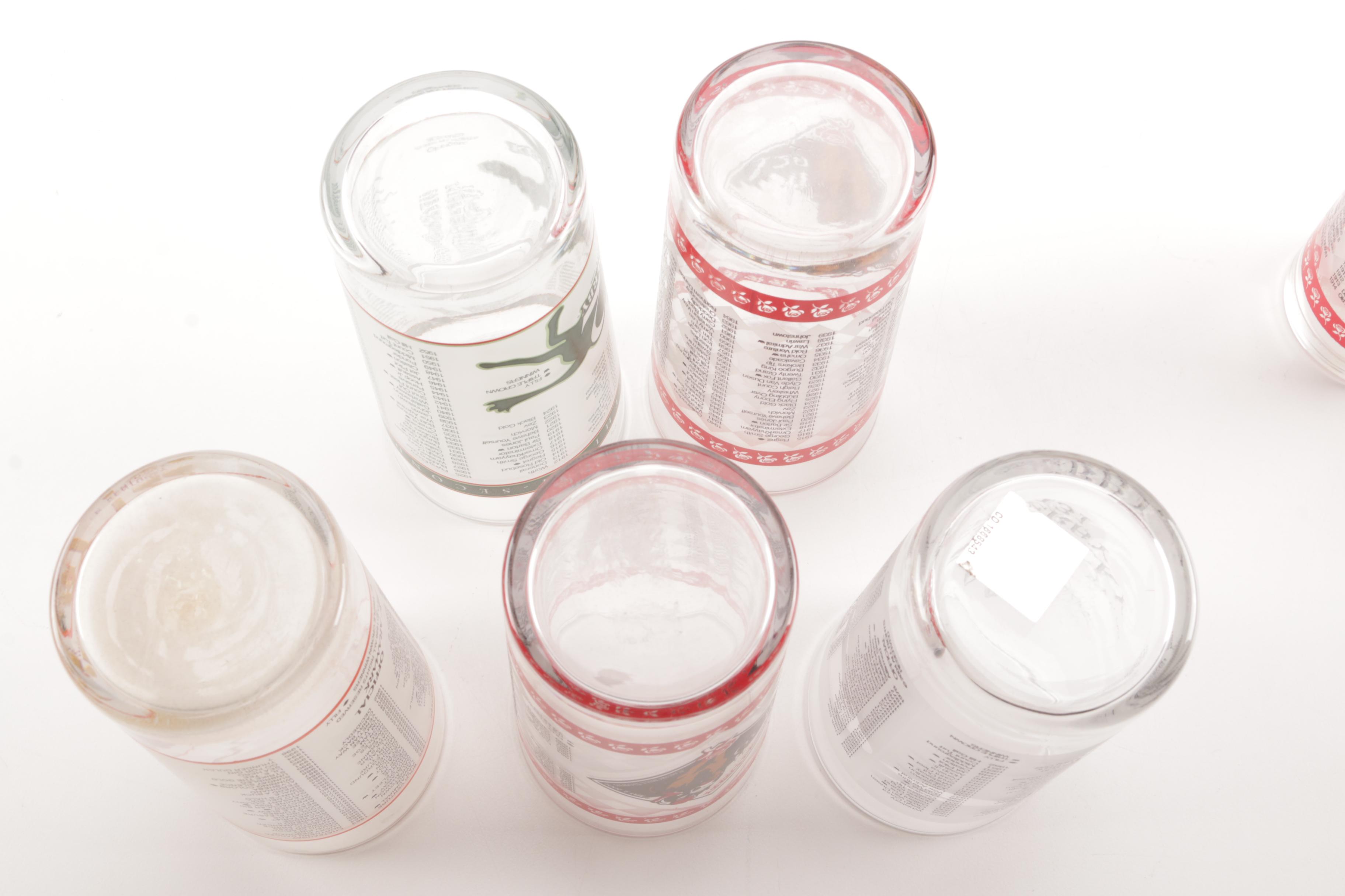 Set of Derby Glasses