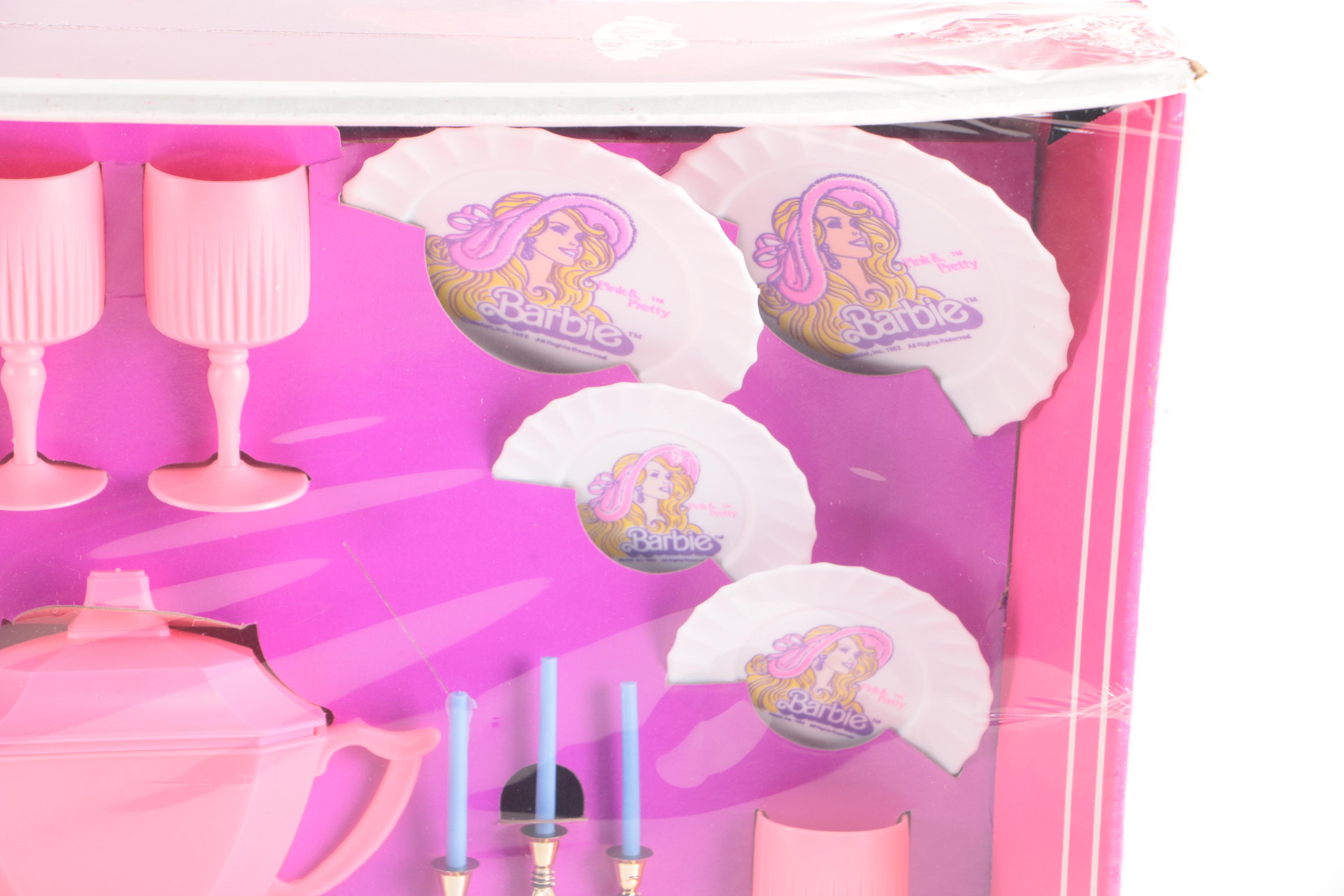 Barbie Tea Set and Madame Alexander Happy Meal Toys