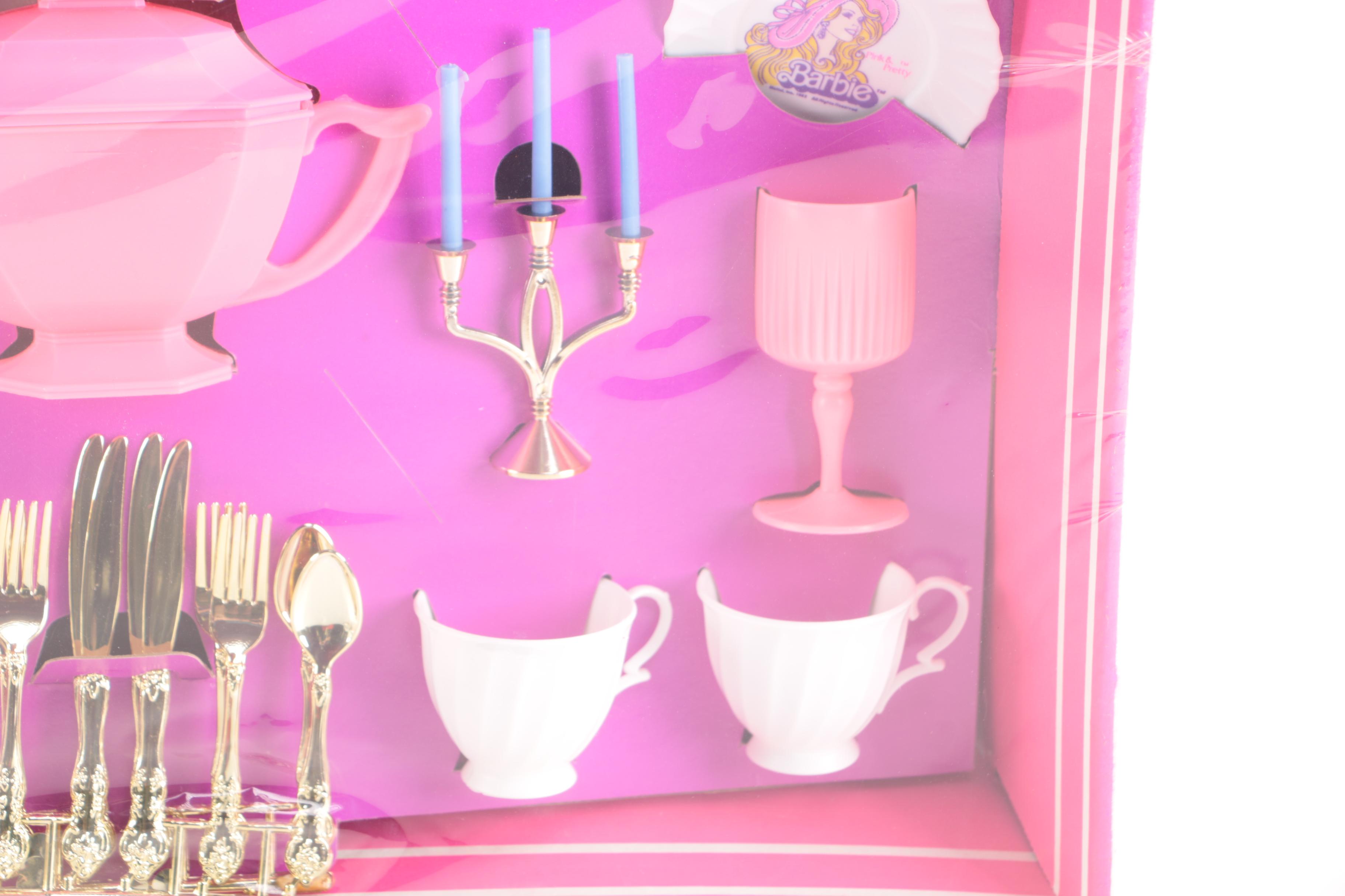 Barbie Tea Set and Madame Alexander Happy Meal Toys