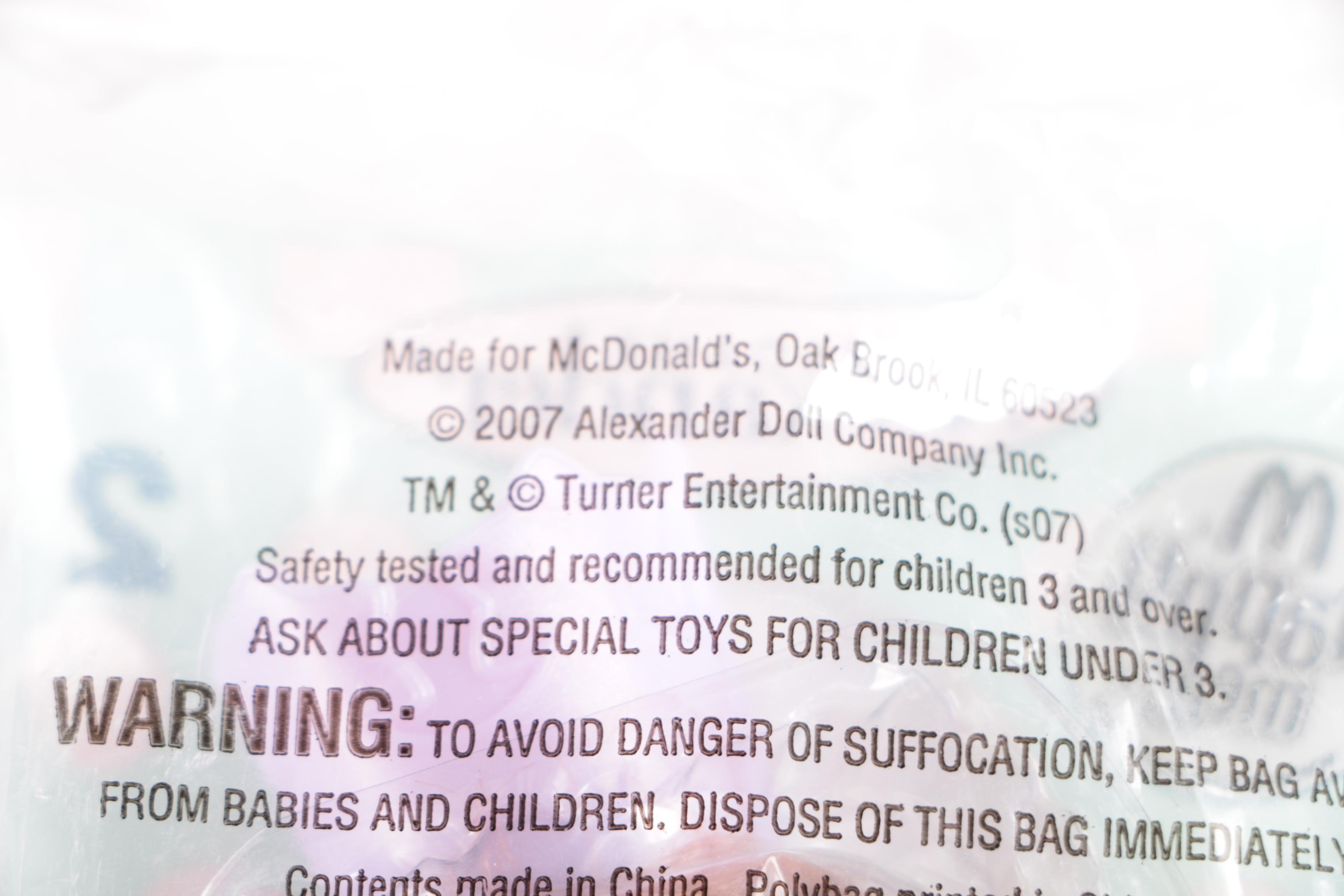 Barbie Tea Set and Madame Alexander Happy Meal Toys