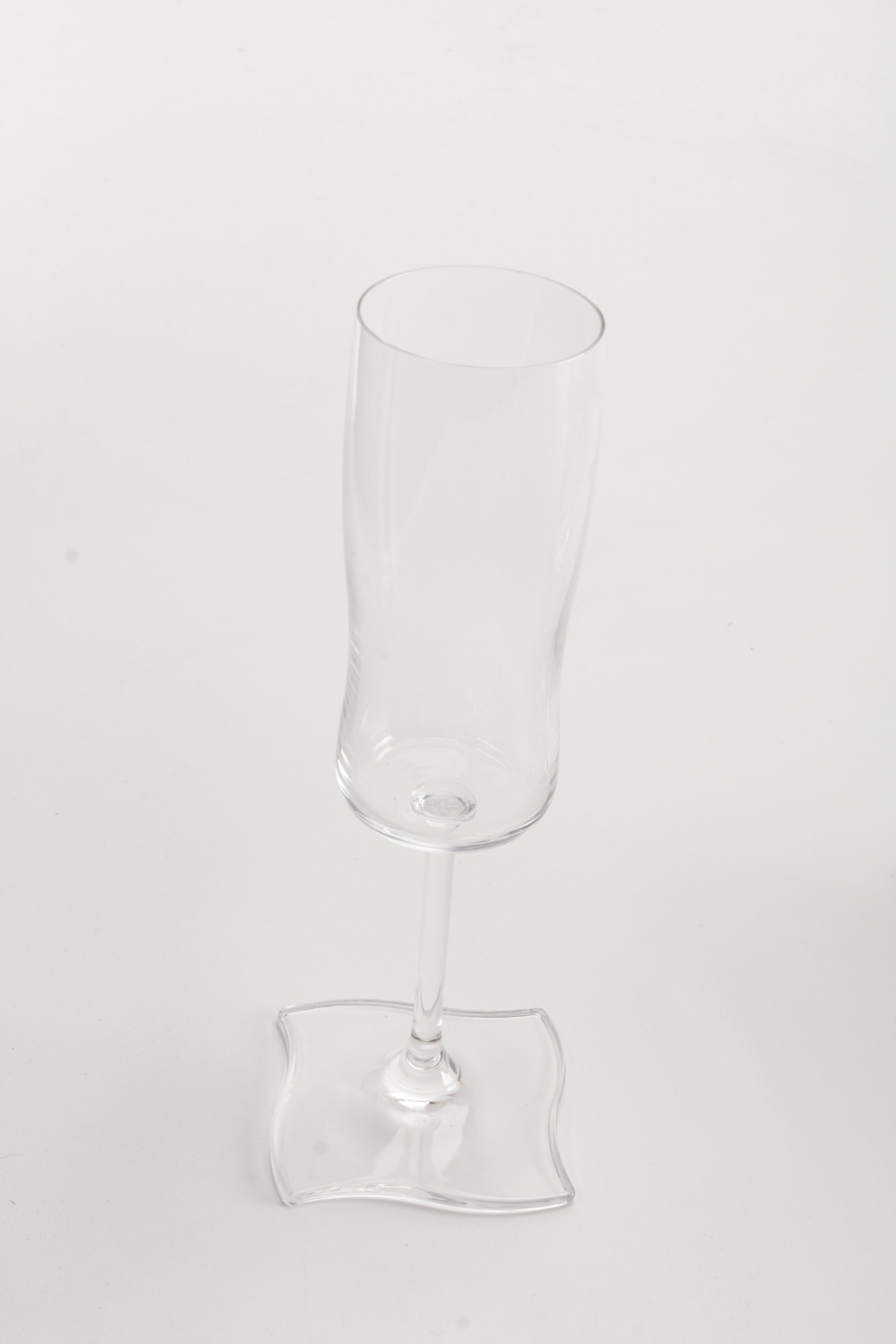 Crystal Ice Bucket and Champagne Flutes