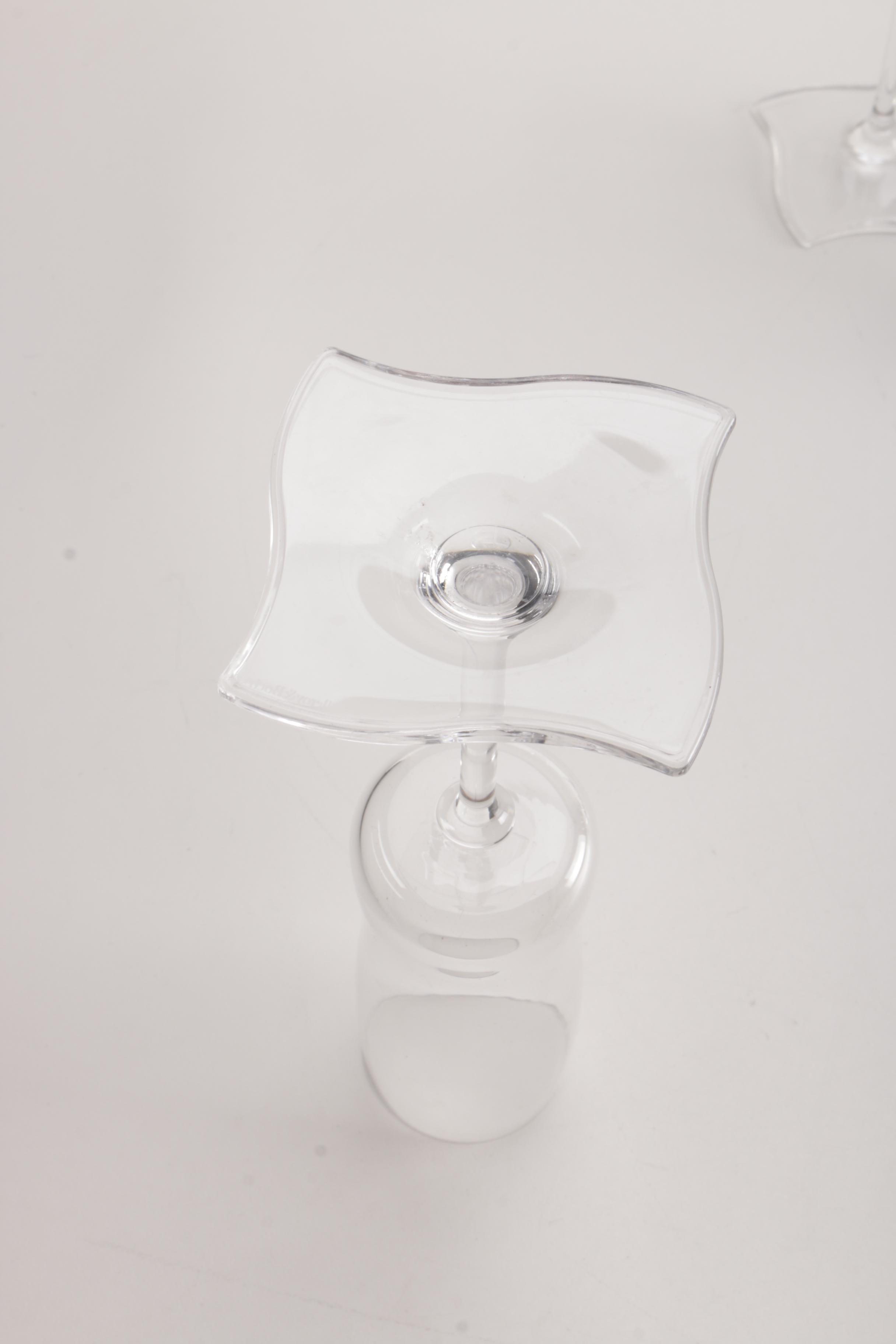 Crystal Ice Bucket and Champagne Flutes