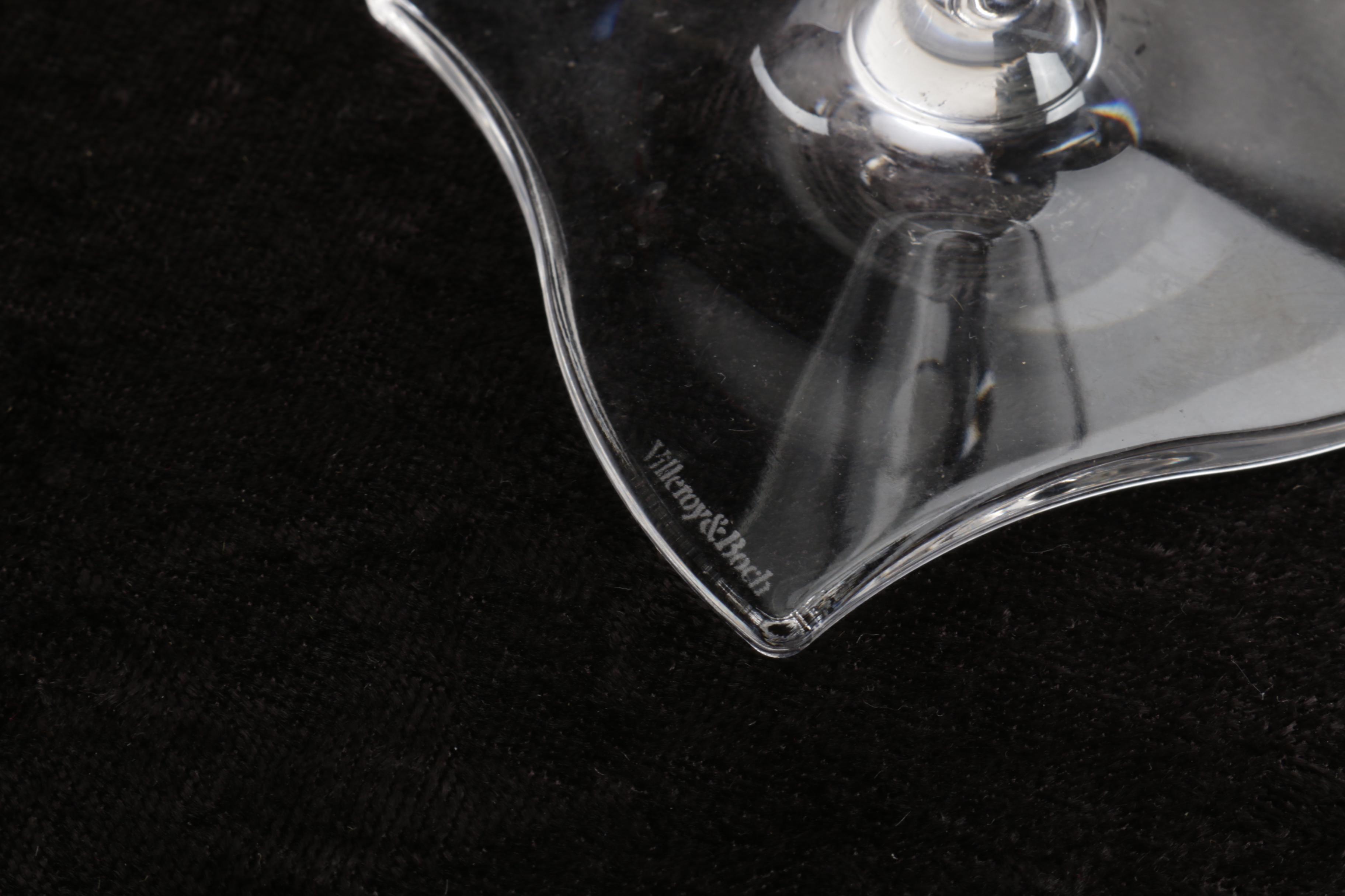 Crystal Ice Bucket and Champagne Flutes