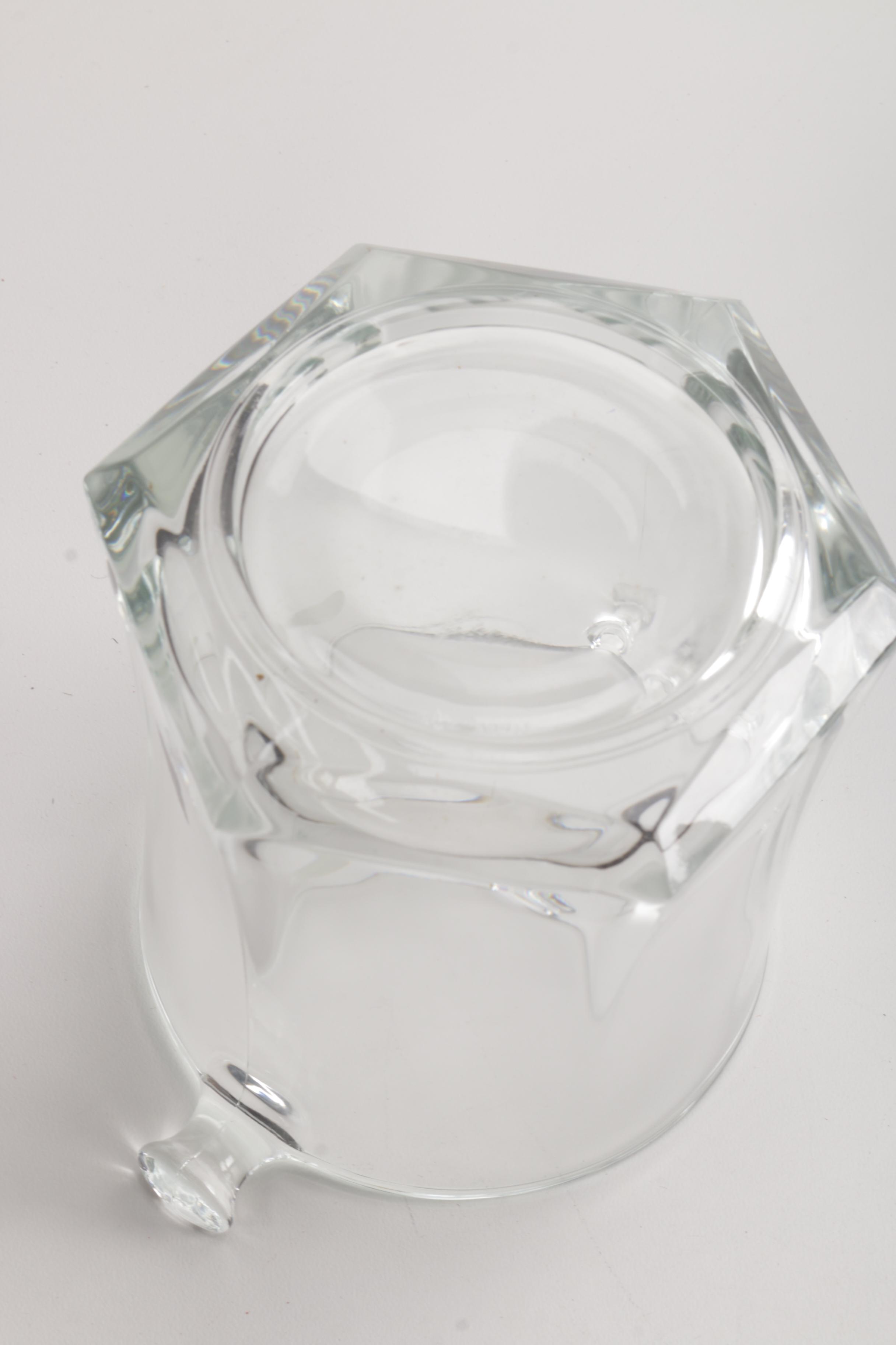 Crystal Ice Bucket and Champagne Flutes