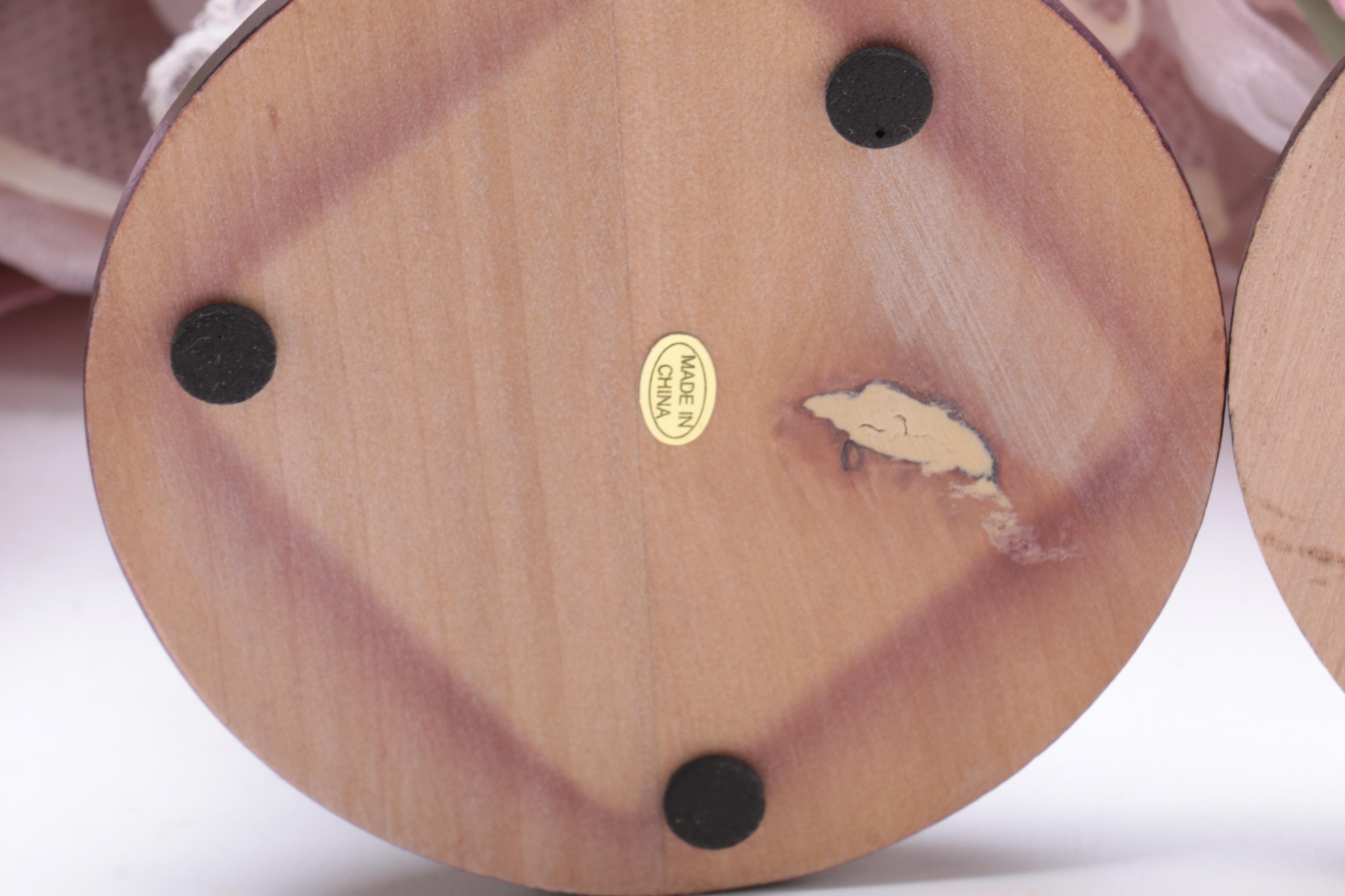 Five Porcelain Dolls Including Little Red Riding Hood