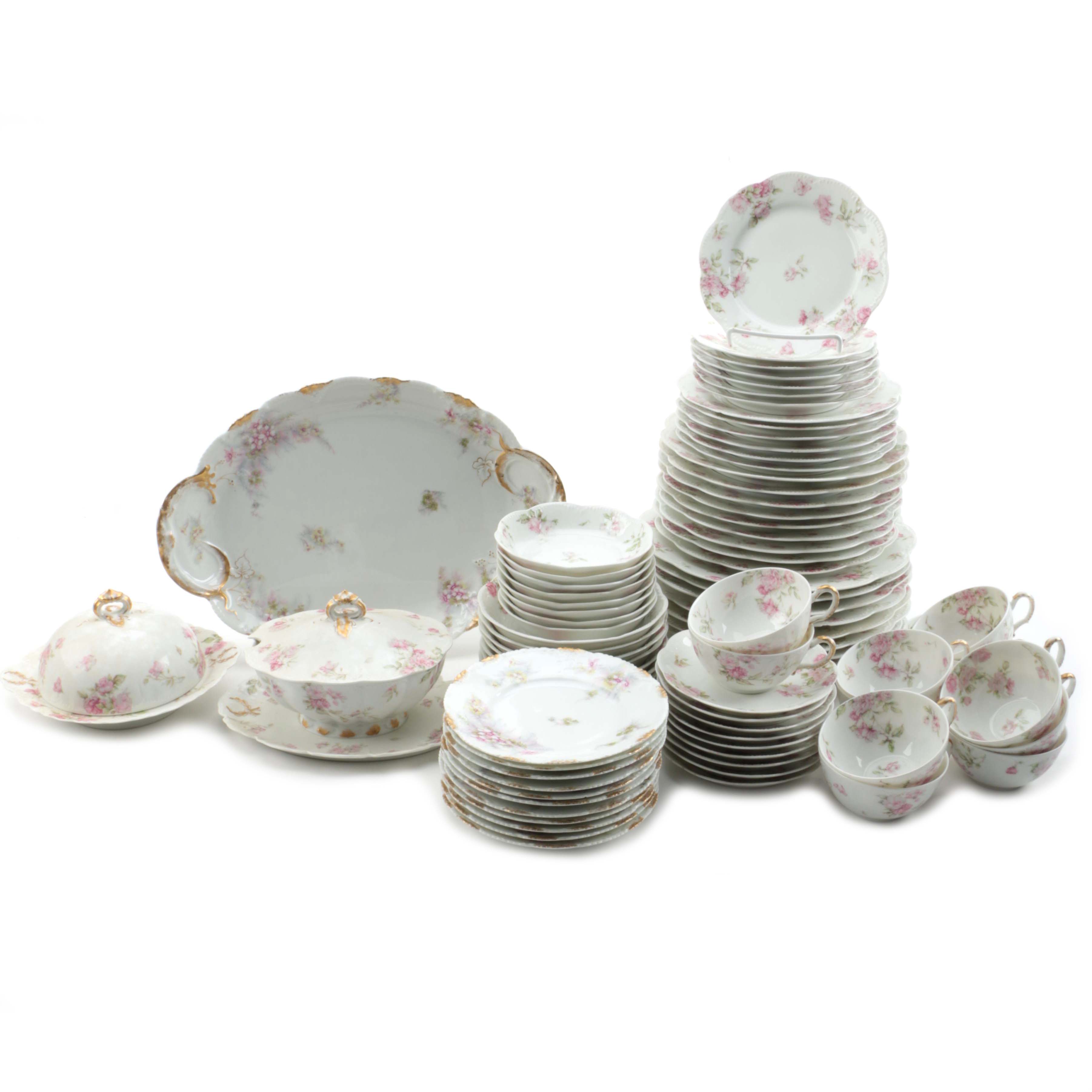 Haviland Limoges Porcelain Dinner Set