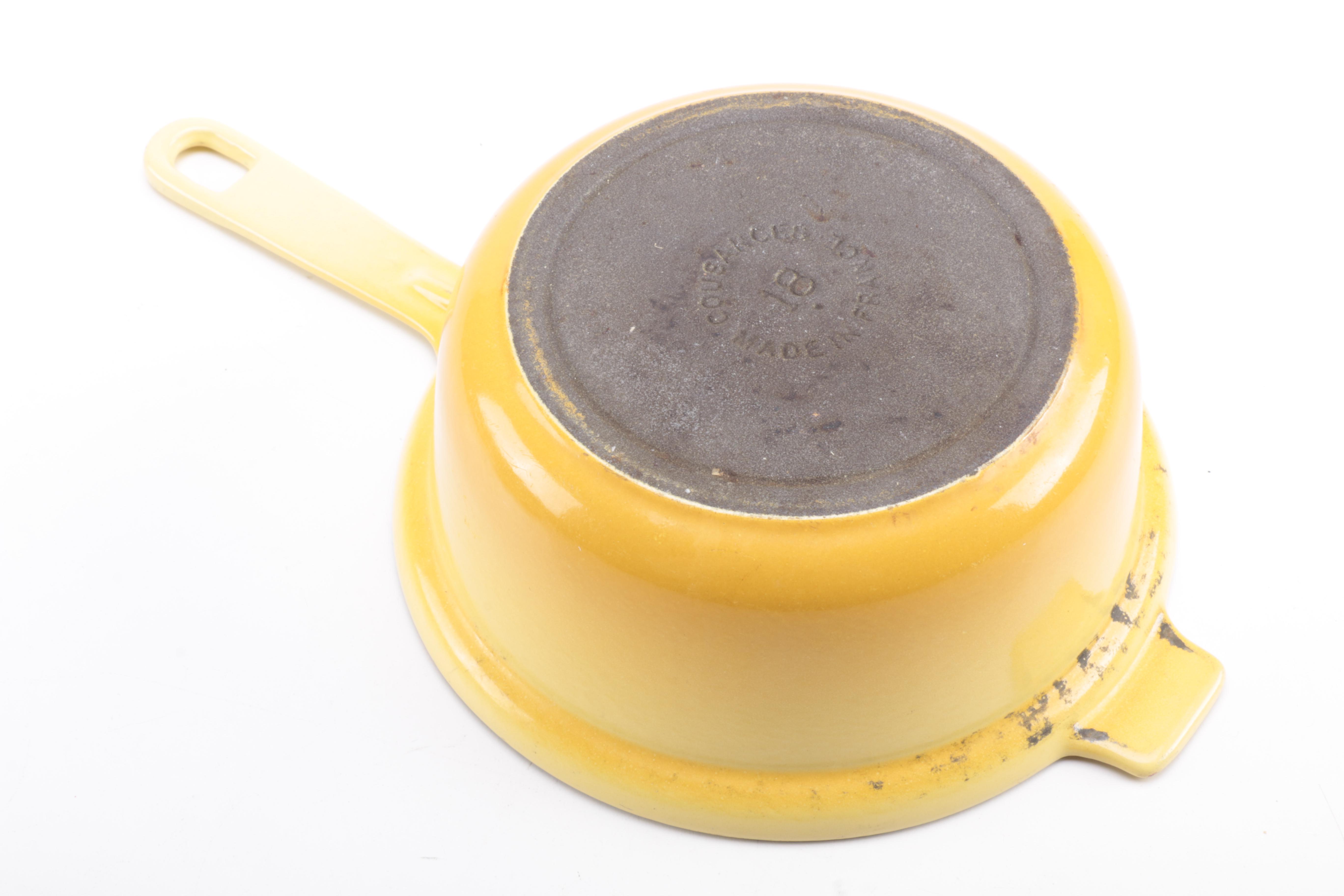 Assorted Enameled Cast Iron Cookware featuring Le Creuset