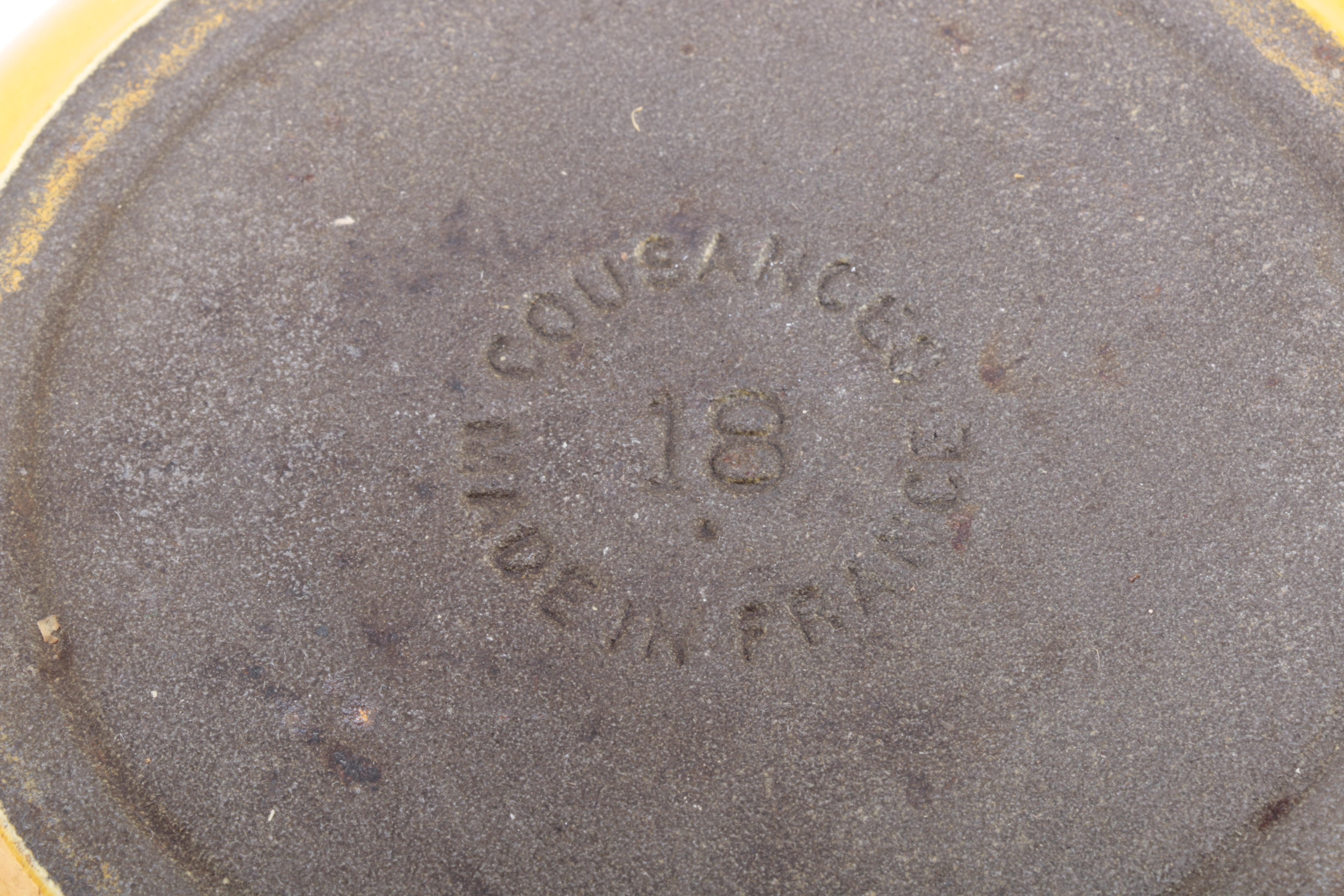 Assorted Enameled Cast Iron Cookware featuring Le Creuset