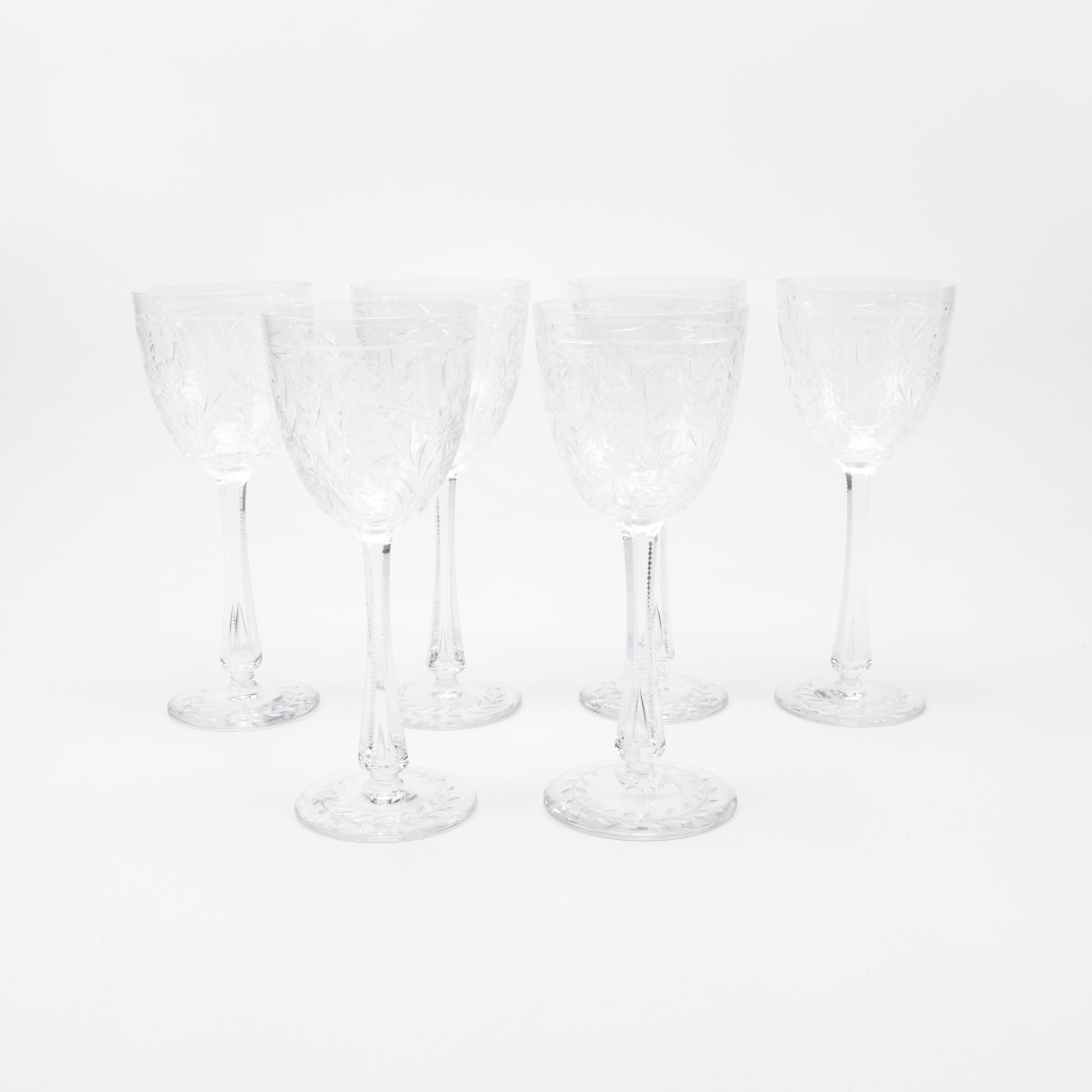 Set of Crystal Stemware