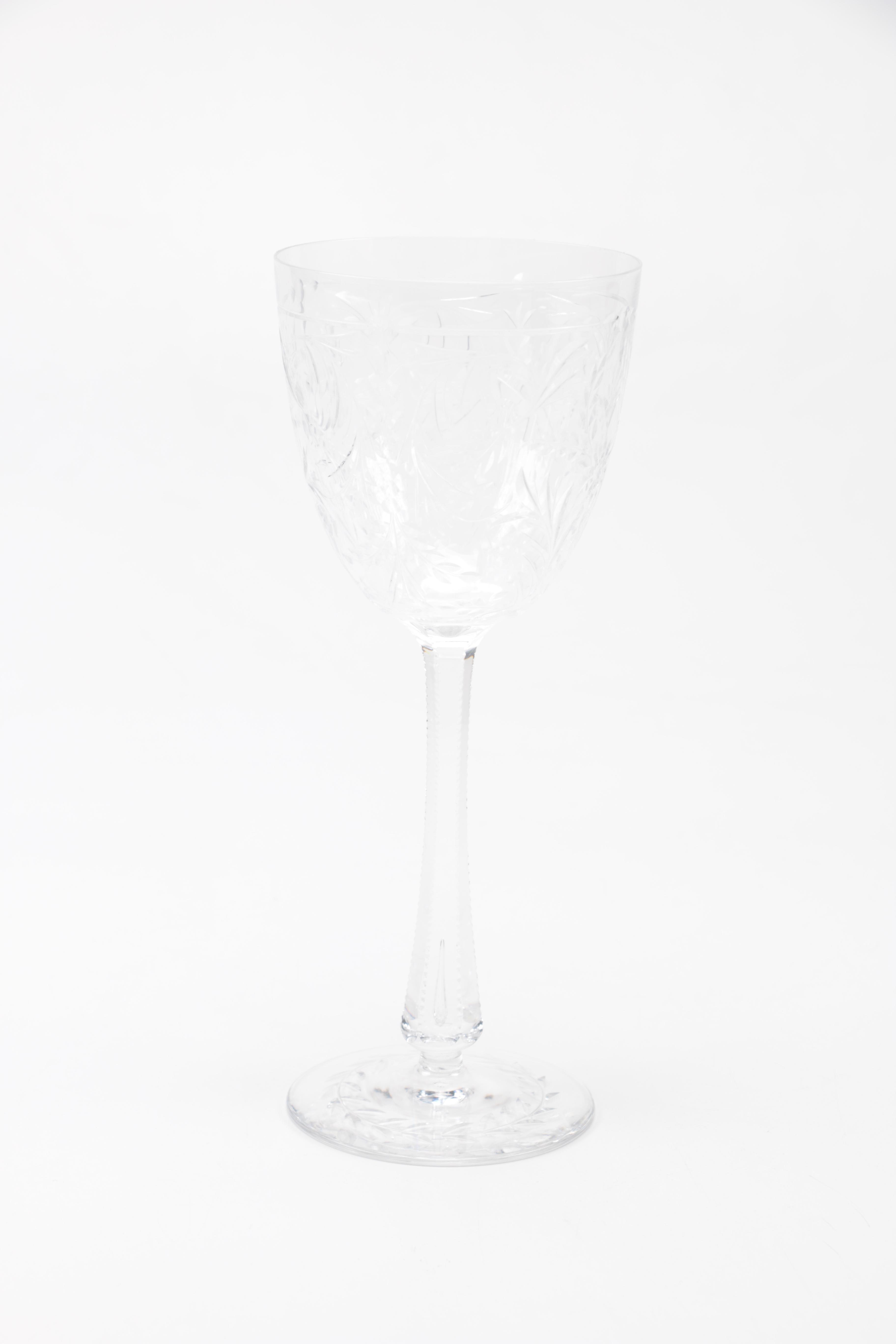 Set of Crystal Stemware