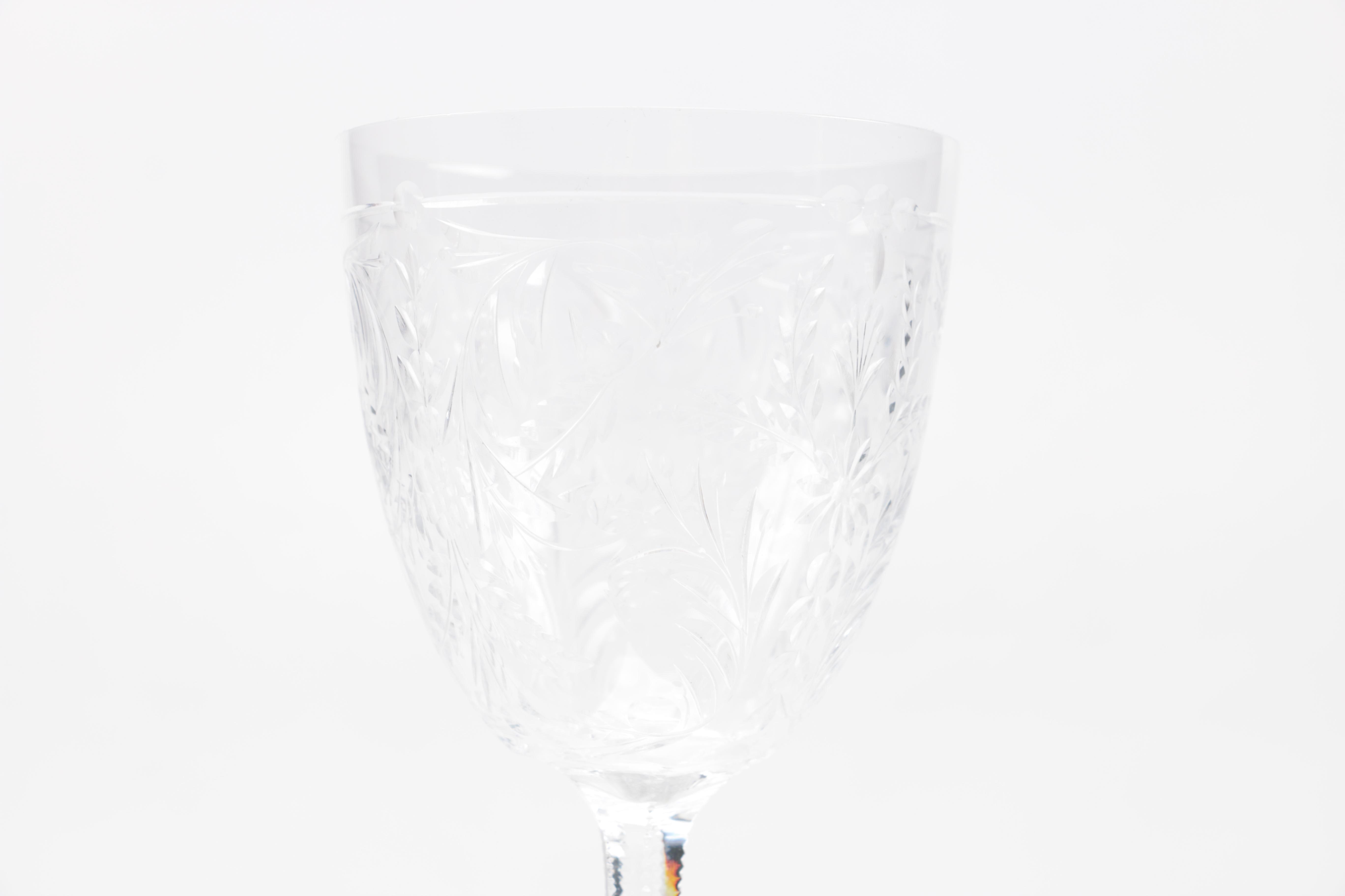 Set of Crystal Stemware