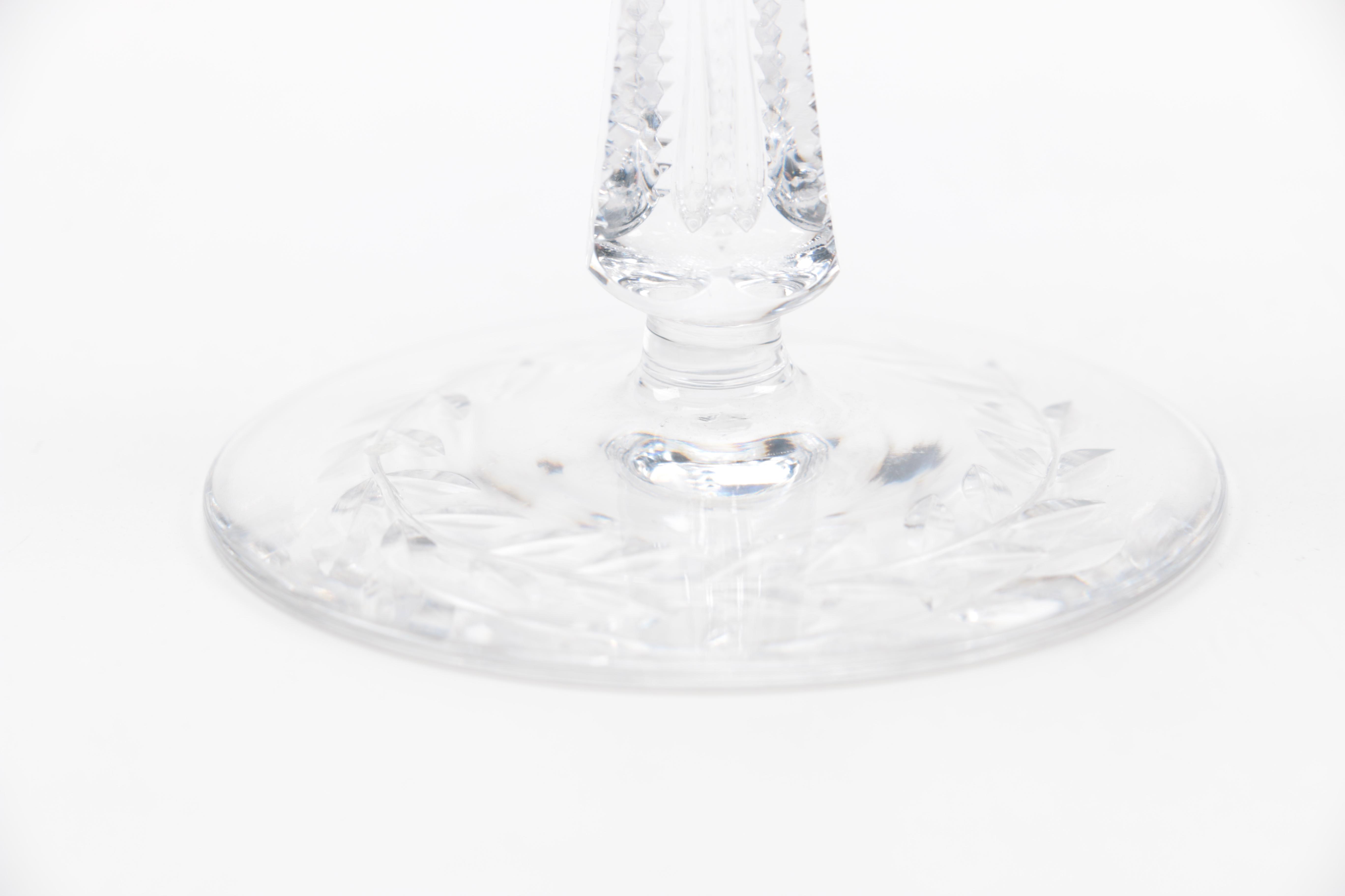 Set of Crystal Stemware