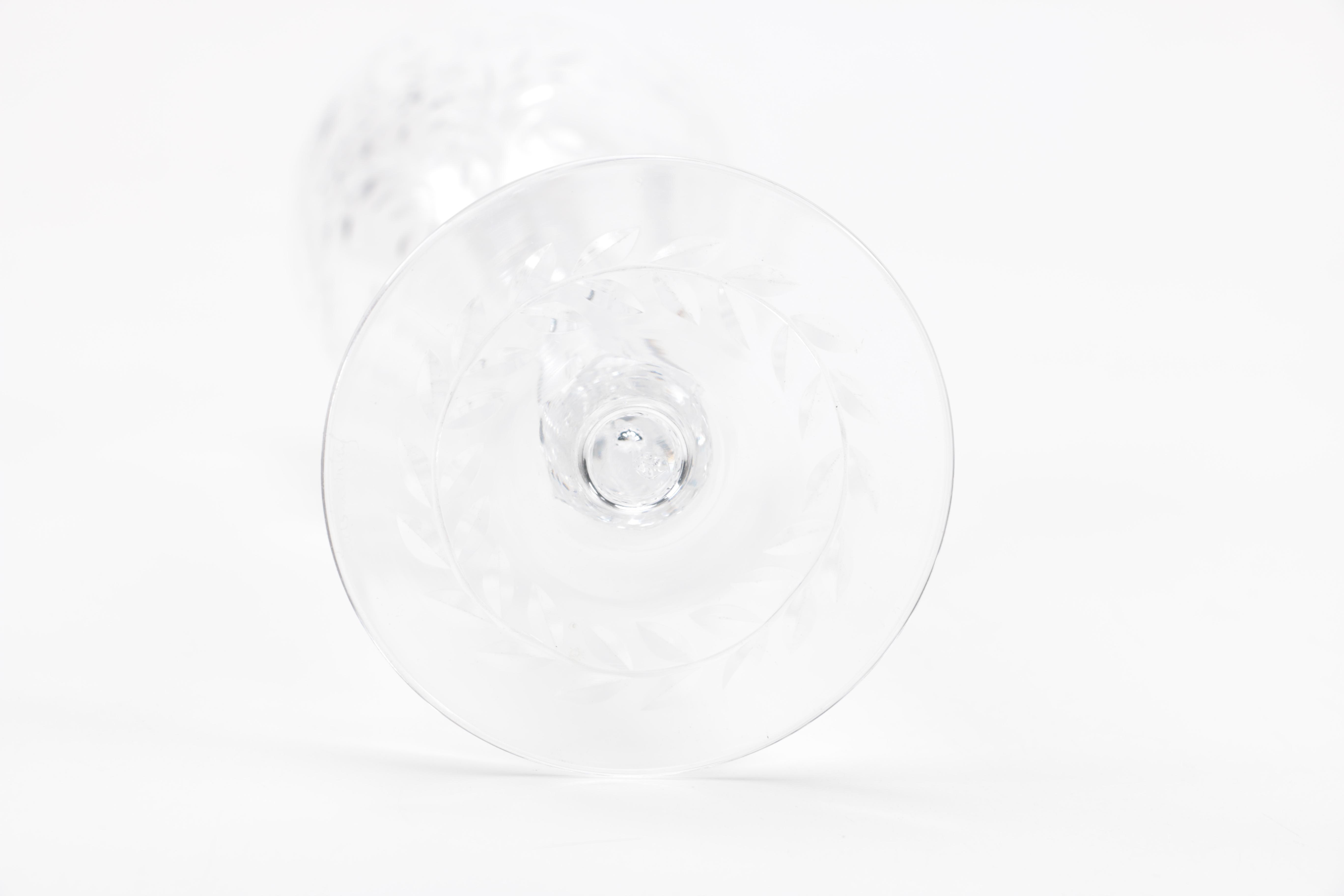 Set of Crystal Stemware