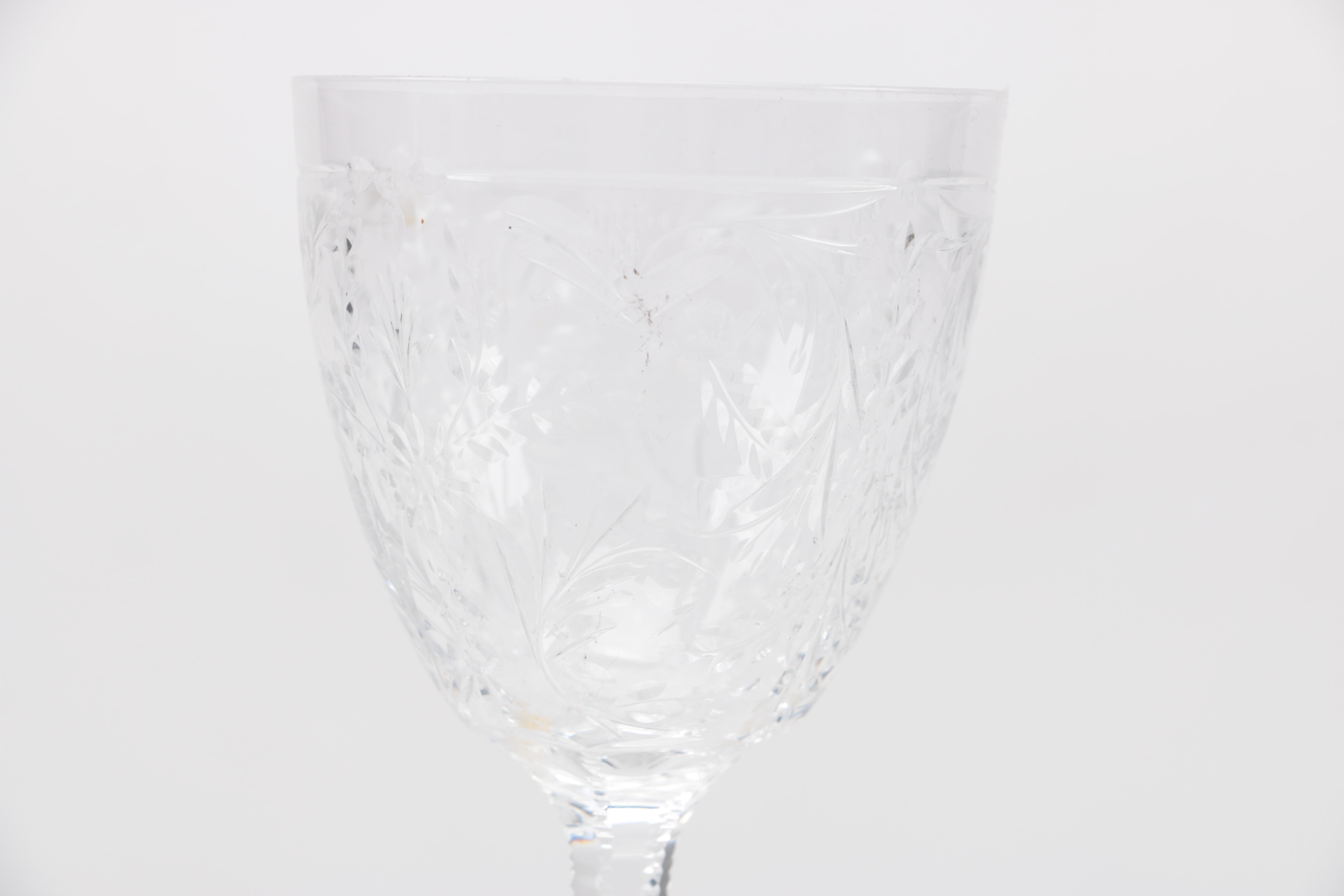 Set of Crystal Stemware