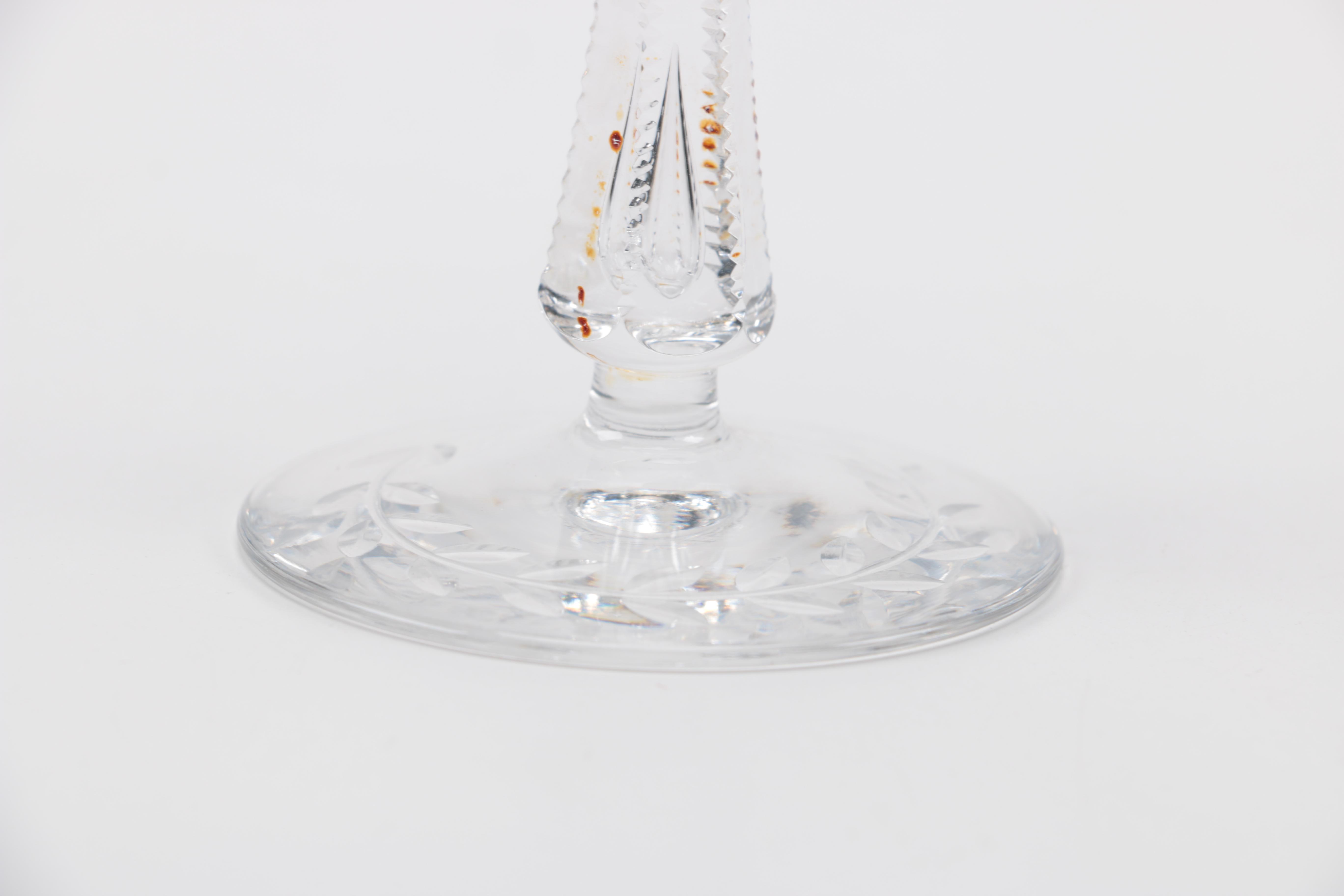 Set of Crystal Stemware