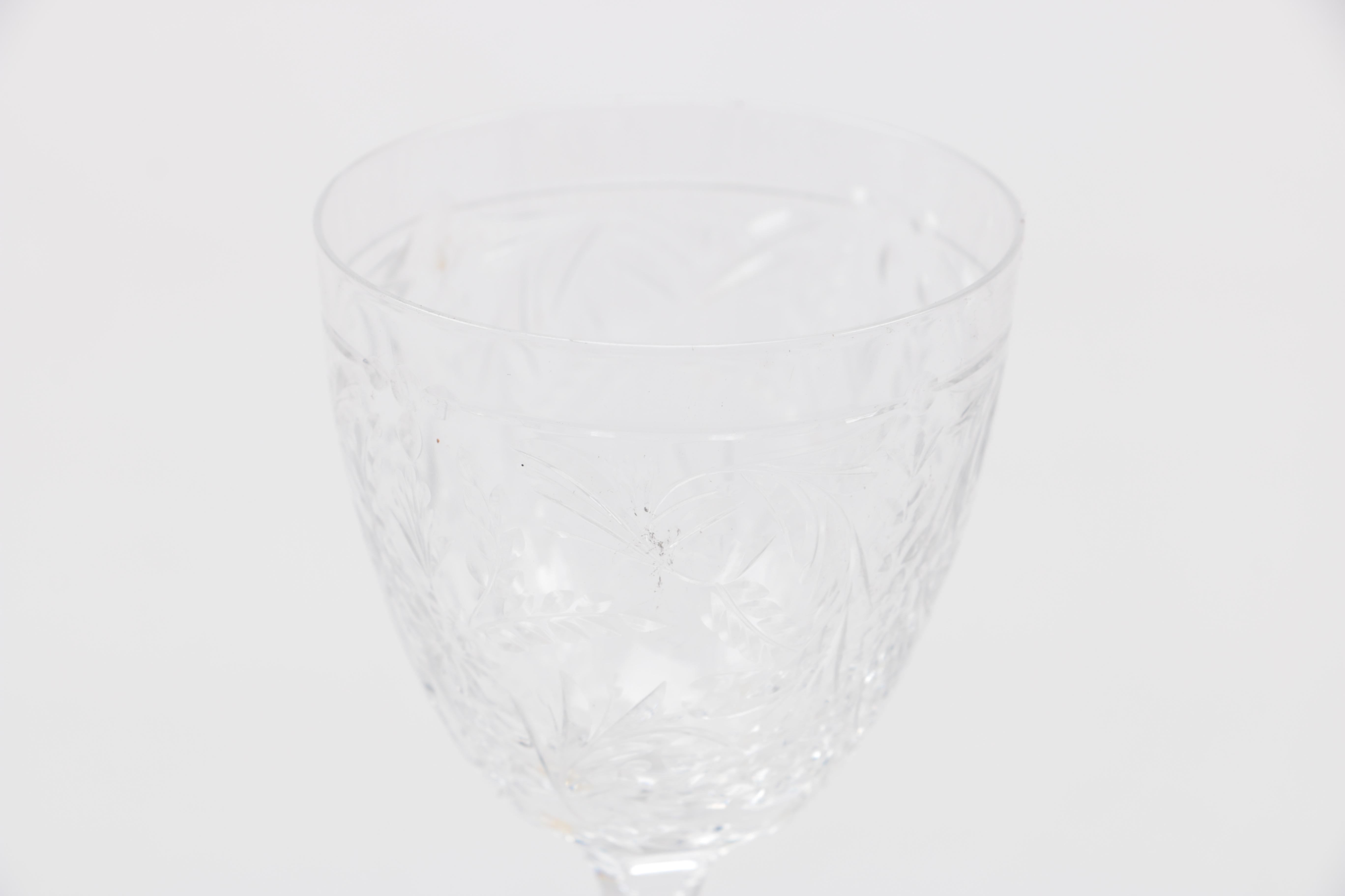 Set of Crystal Stemware